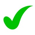 Approval check icon, quality sign - vector
